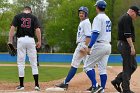 Baseball vs MIT  Wheaton College Baseball vs MIT during NEWMAC Championship Tournament. - (Photo by Keith Nordstrom) : Wheaton, baseball, NEWMAC